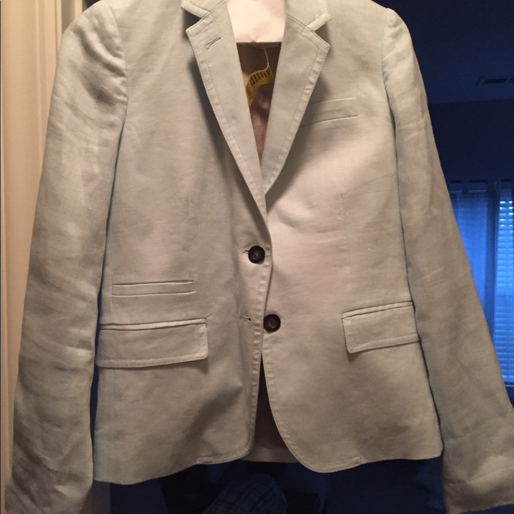 JCrew light blue blazer